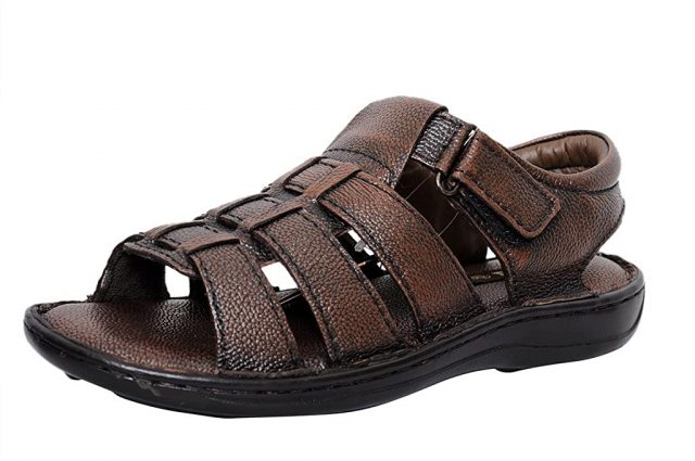 Men leather sandals