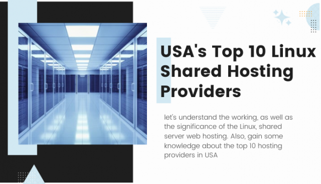 USA's Top 10 Linux Shared Hosting Providers